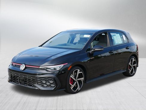 Certified 2025 Volkswagen GTI SE w/ SE Leather Seating Package FWD image 3