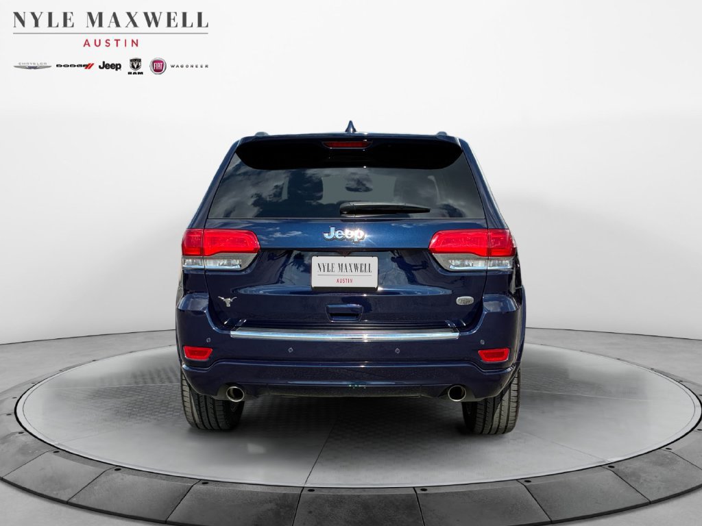 Used 2017 Jeep Grand Cherokee Overland w/ Jeep Active Safety Group RWD image 15