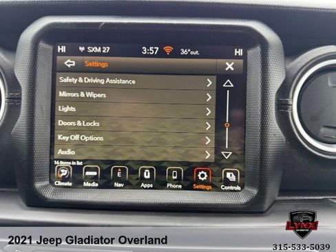 Used 2021 Jeep Gladiator Overland w/ Popular Equipment Package AWD/4WD image 20