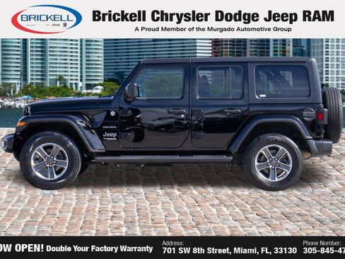 Used 2021 Jeep Wrangler Unlimited Sahara image 9