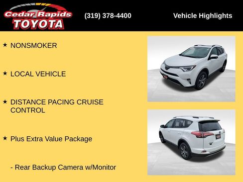 Used 2018 Toyota RAV4 XLE w/ Plus Extra Value Package AWD/4WD image 15