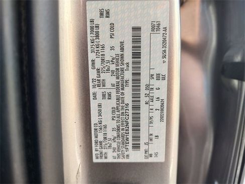 Used 2022 Ford F150 Tremor w/ Equipment Group 401A Mid image 31