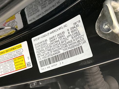 Used 2018 Honda Accord Sport image 22