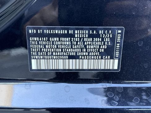 New 2026 Volkswagen Jetta S image 33