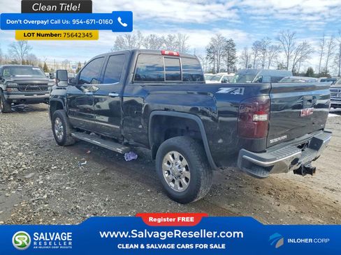 Used 2015 GMC Sierra 2500 SLT w/ Snow Plow Prep Package image 3