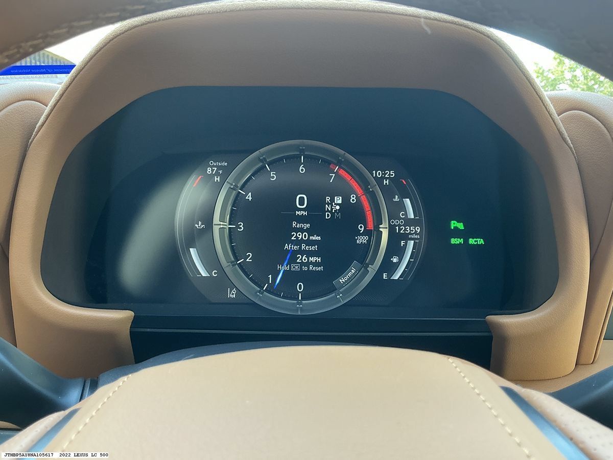 Used 2022 Lexus LC 500 Coupe w/ Dynamic Handling Package RWD image 10
