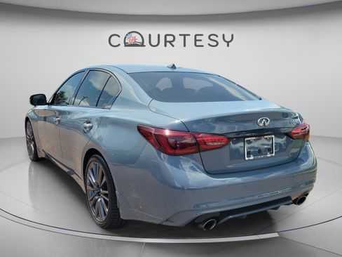 Certified 2024 INFINITI Q50 Red Sport 400 RWD image 2