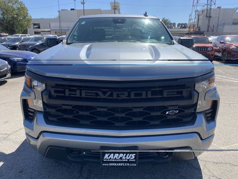 Used 2024 Chevrolet Silverado 1500 Custom w/ LPO, Dark Essentials Package RWD image 3