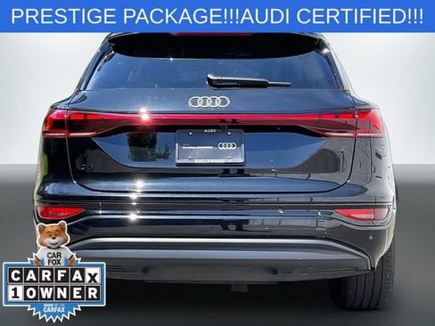 Certified 2025 Audi Q6 e-tron Prestige w/ Black Warm Weather Package AWD/4WD image 4