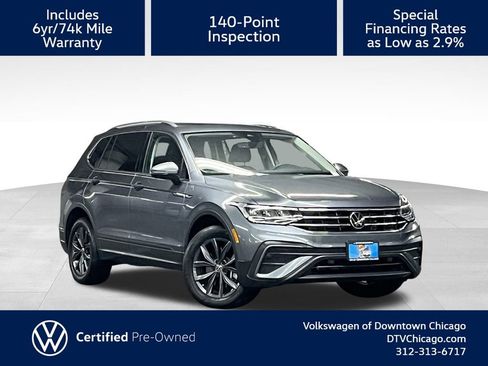 Used 2023 Volkswagen Tiguan SE w/ Panoramic Sunroof Package image 1
