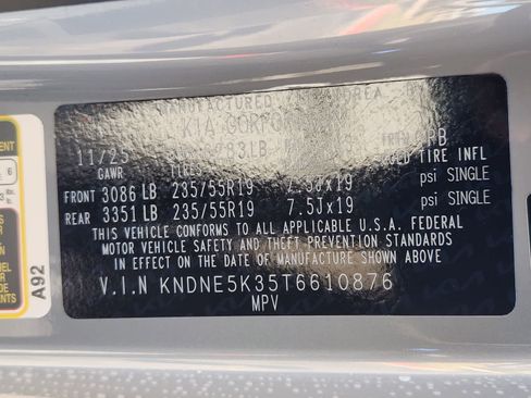 New 2026 Kia Carnival SX image 27