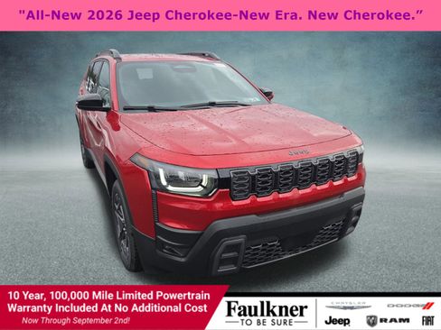 New 2026 Jeep Cherokee Laredo AWD/4WD image 1