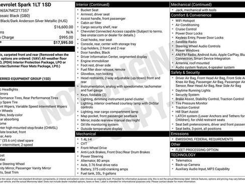 Used 2021 Chevrolet Spark LT image 39