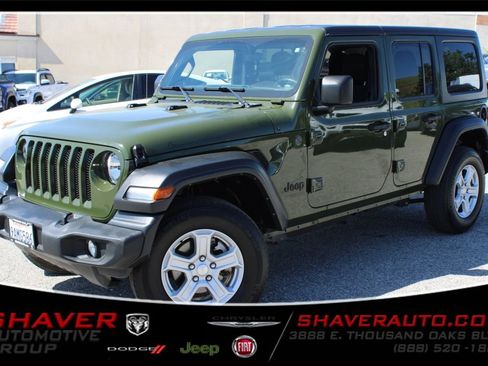 Used 2022 Jeep Wrangler Unlimited Sport S image 1