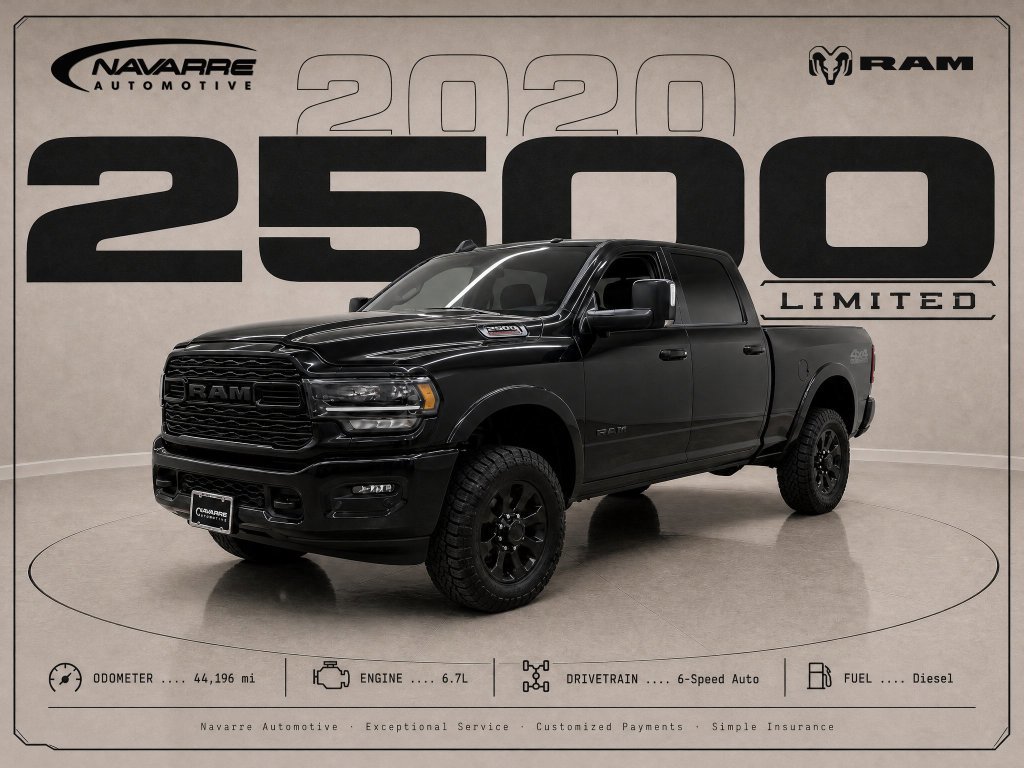 Used 2020 RAM 2500 Limited AWD/4WD image 1