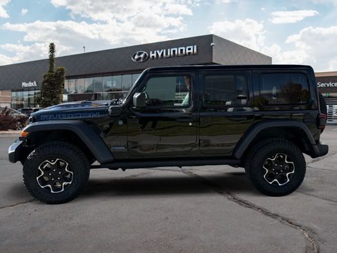 Used 2022 Jeep Wrangler Unlimited Rubicon 4xe w/ Cold Weather Group image 2