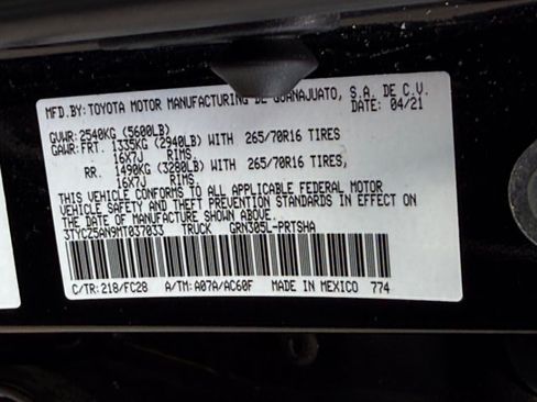 Used 2021 Toyota Tacoma SR5 w/ Trail Edition AWD/4WD image 33