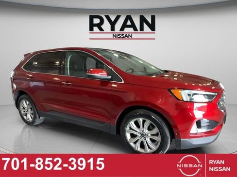 Used 2019 Ford Edge Titanium w/ Equipment Group 301A AWD/4WD image 1