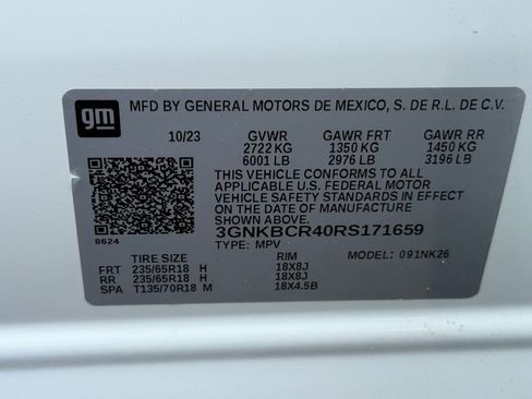 Certified 2024 Chevrolet Blazer LT w/ Convenience Package FWD image 13
