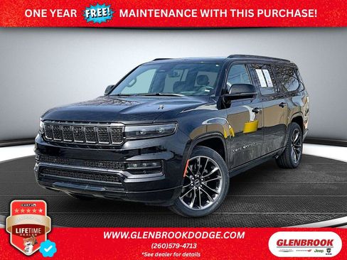 Certified 2024 Jeep Grand Wagoneer L Series II w/ Quick Order Packagew 28T AWD/4WD image 1