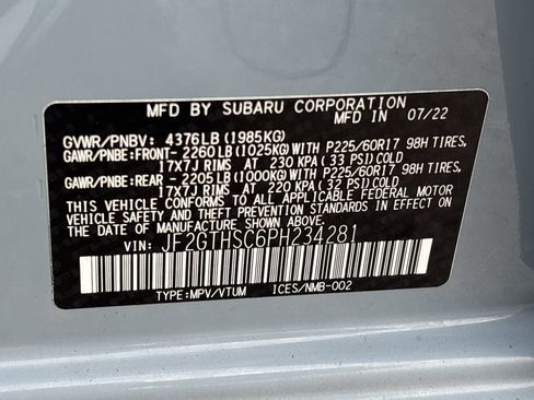 Used 2023 Subaru Crosstrek 2.5i Sport image 35