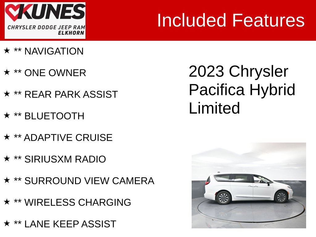 Used 2023 Chrysler Pacifica Limited FWD image 3
