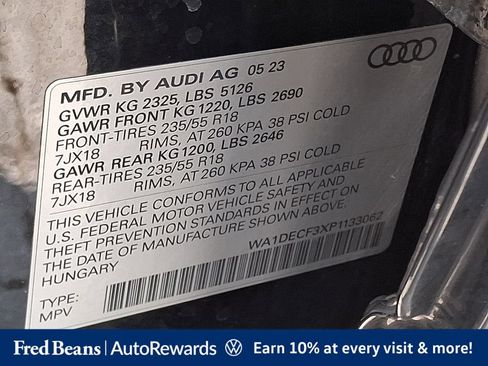 Used 2023 Audi Q3 2.0T Premium w/ Convenience Package AWD/4WD image 33