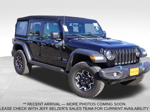 Certified 2023 Jeep Wrangler Unlimited Rubicon 4xe w/ Cold Weather Group AWD/4WD image 1