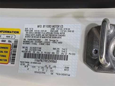 Used 2017 Ford Mustang GT Premium w/ Black Accent Package image 31