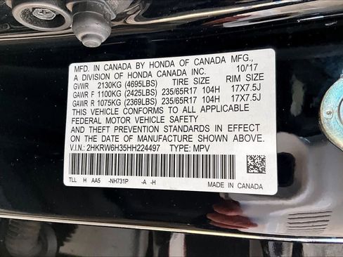 Used 2017 Honda CR-V LX image 35