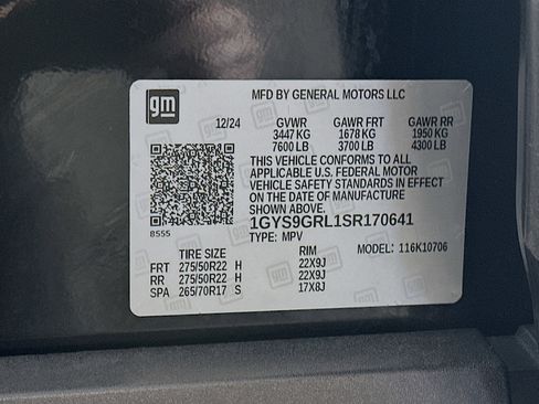 Used 2025 Cadillac Escalade Sport Platinum w/ LPO, Floor Liner Package AWD/4WD image 36