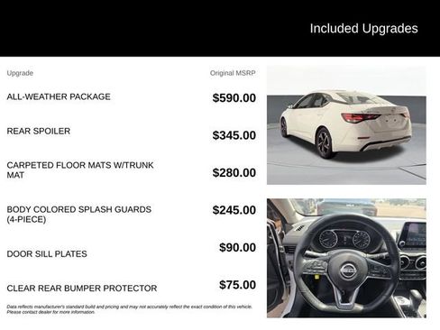 Used 2024 Nissan Sentra SV w/ All-Weather Package FWD image 9