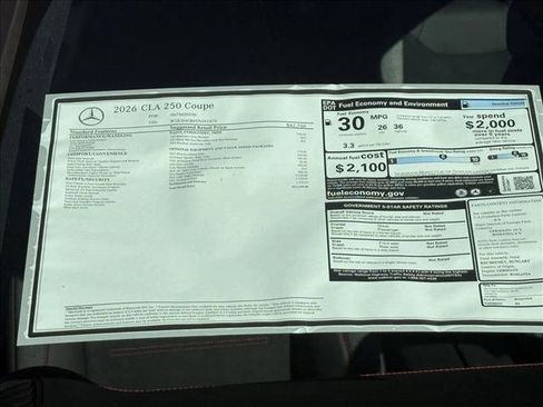 New 2026 Mercedes-Benz CLA 250 image 24