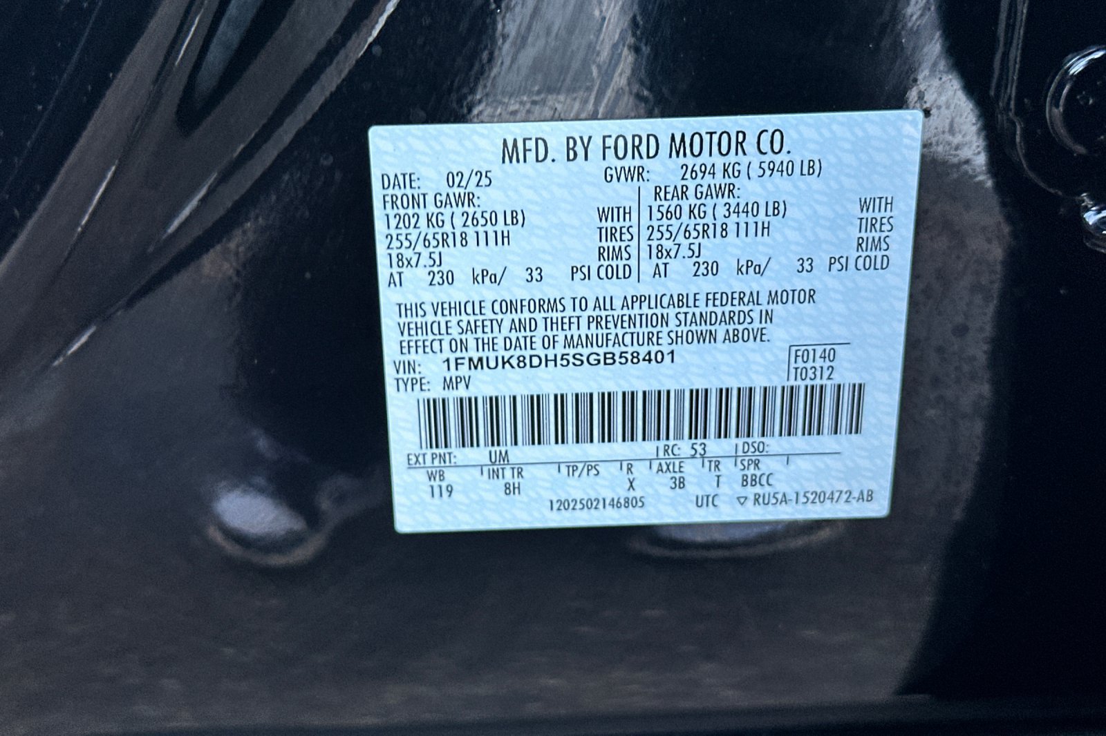 Used 2025 Ford Explorer Active AWD/4WD image 30