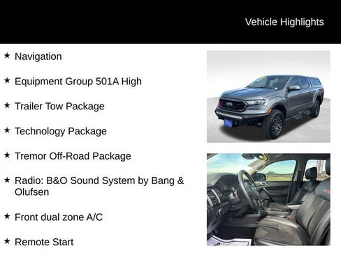 Certified 2021 Ford Ranger Lariat w/ Tremor Off-Road Package image 8