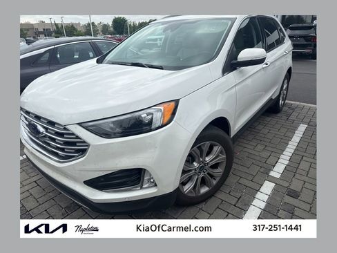 Used 2022 Ford Edge Titanium w/ Cargo Accessory Package AWD/4WD image 1