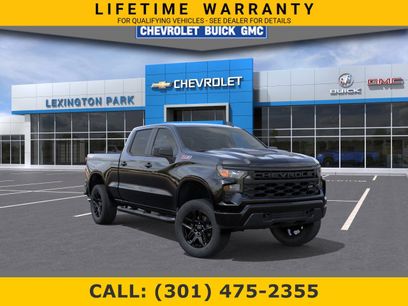 New 2026 Chevrolet Silverado 1500 Custom Trail Boss w/ Turbomax Blackout Package