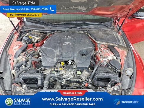 Used 2019 INFINITI Q60 Red Sport 400 w/ Proactive Package RWD image 15