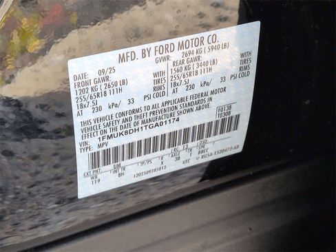 New 2026 Ford Explorer Active image 38