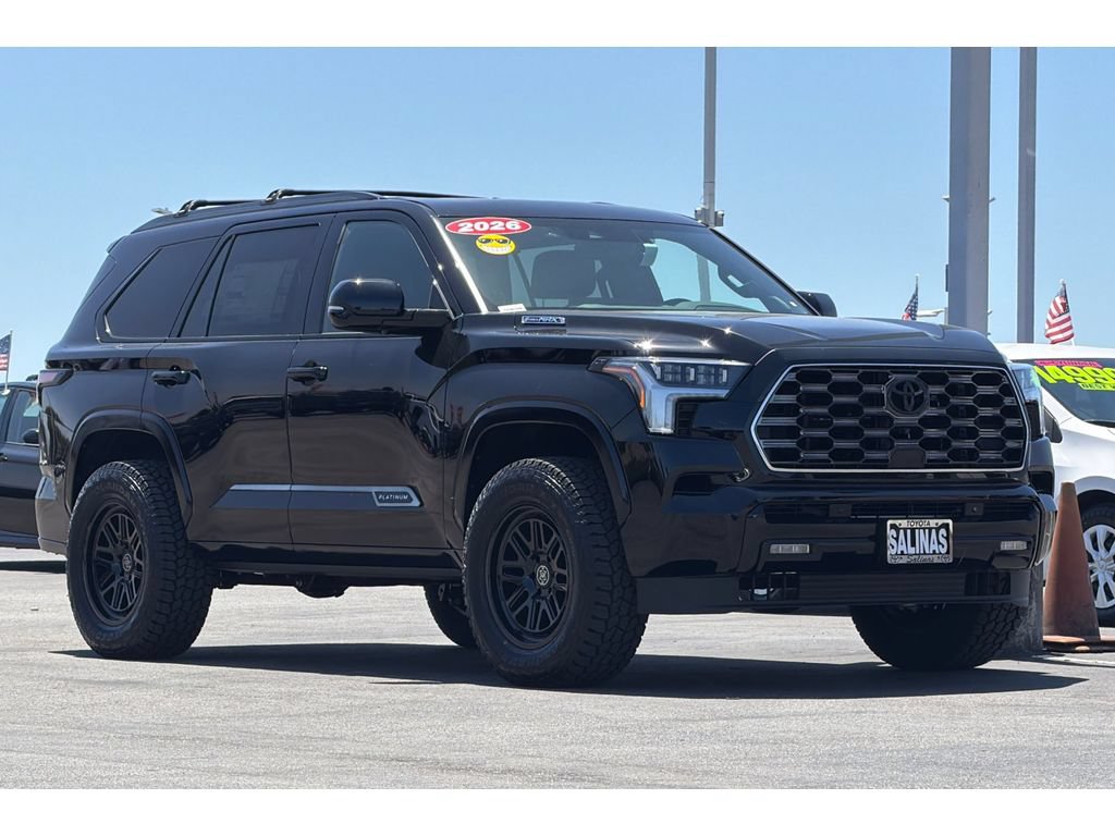 Used 2026 Toyota Sequoia Platinum w/ Tow Technology Package AWD/4WD image 2