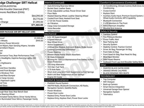 Used 2018 Dodge Challenger SRT Hellcat image 5