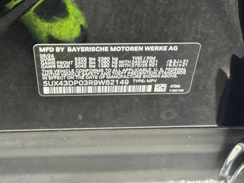 Used 2024 BMW X3 sDrive30i w/ Premium Package RWD image 49