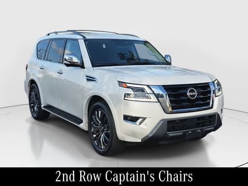 Used 2023 Nissan Armada Platinum w/ Captain's Chairs Package image 3