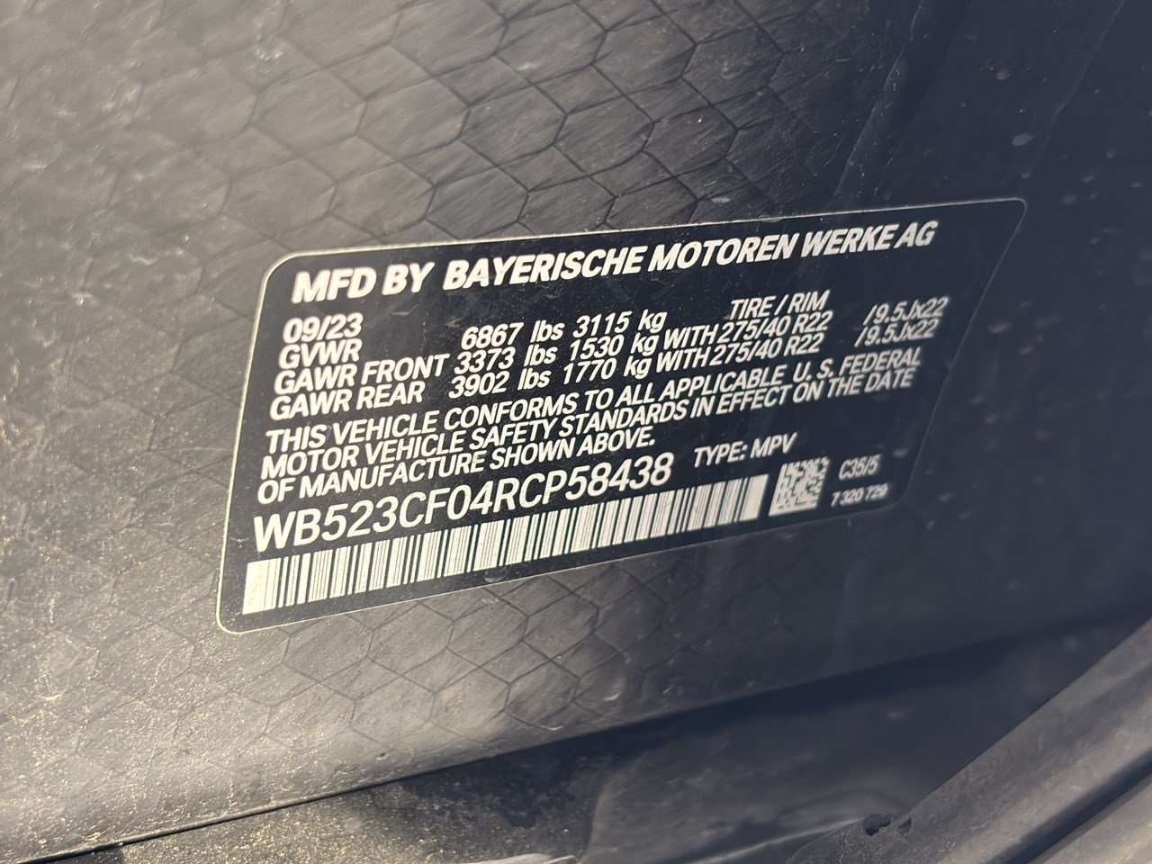 Used 2024 BMW iX xDrive50 w/ Sport Package AWD/4WD image 31