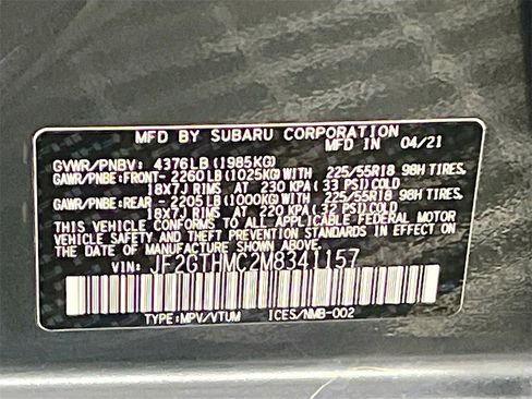 Used 2021 Subaru Crosstrek 2.5i Limited w/ Popular Package #5 image 30