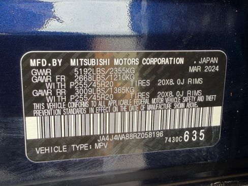 Used 2024 Mitsubishi Outlander SEL AWD/4WD image 23