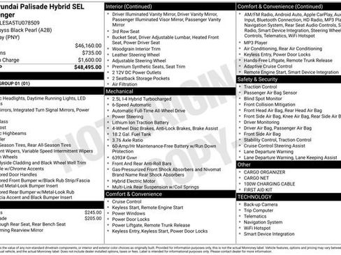 New 2026 Hyundai Palisade SEL image 43