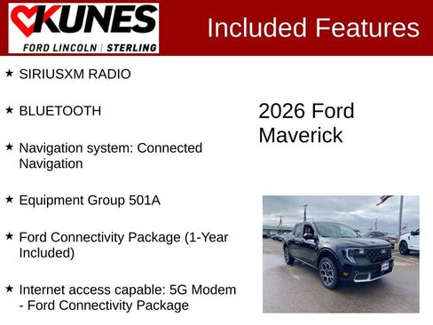 New 2026 Ford Maverick Lariat image 4