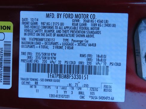 Used 2015 Ford Mustang Convertible w/ Equipment Group 051A image 21