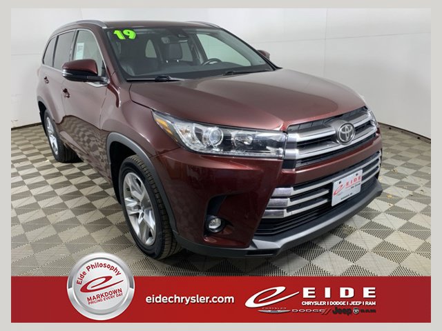 Used 2019 Toyota Highlander Limited AWD/4WD image 1